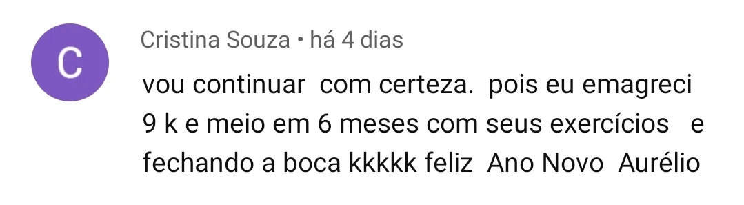 Depoimento de aluna 13
