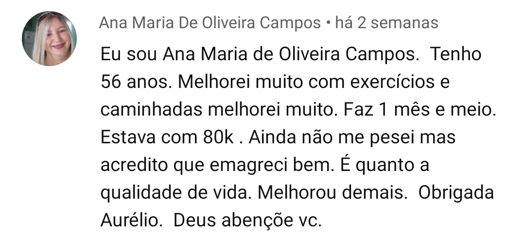 Depoimento de aluna 9
