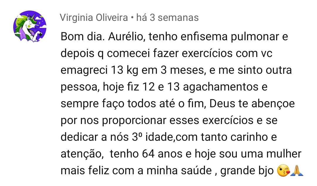 Depoimento de aluna 6
